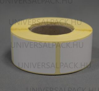 Thermo címke, 50x25mm, 2000db/tekercs